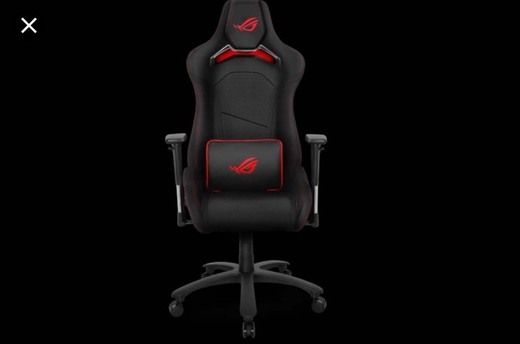 The ROG Chariot gaming chair is decked out in RGB lighting