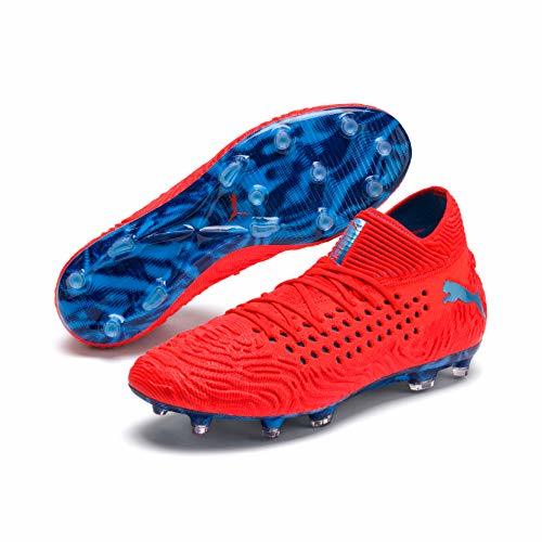 Fashion Puma Future 19.1 Netfit FG/AG, Zapatillas de Fútbol para Hombre, Rojo