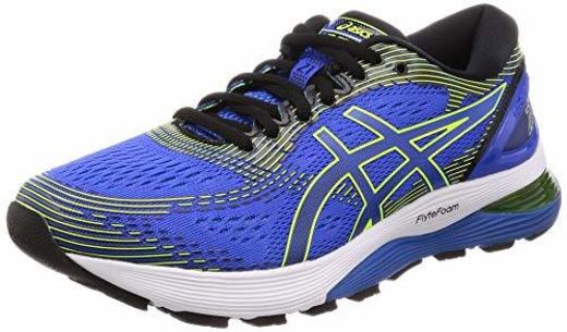 Asics Gel-Nimbus 21, Zapatillas de Running para Hombre, Azul