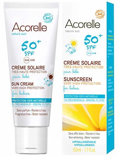 Belleza Acorelle - Crema Solar Bebe SPF50 Bio