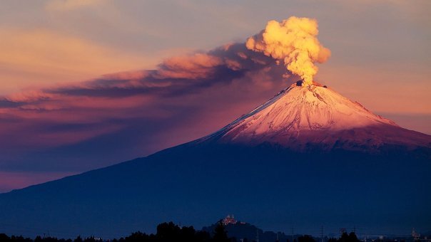 Place Volcan Popocatepetl