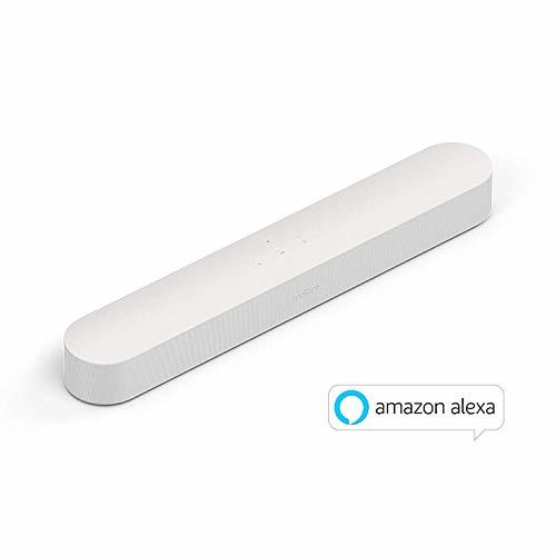 Electrónica Sonos Beam - Barra de Sonido Inteligente con Alexa integrada