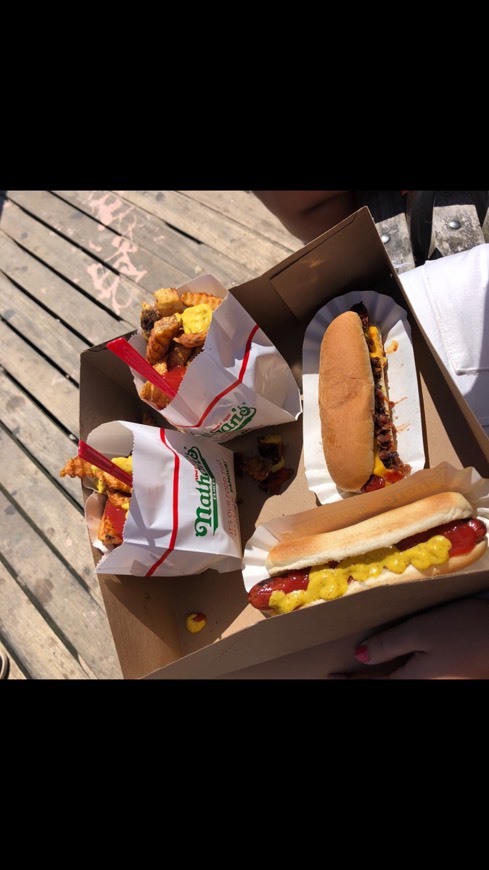 Restaurants Nathan’s Hot Dog Cart