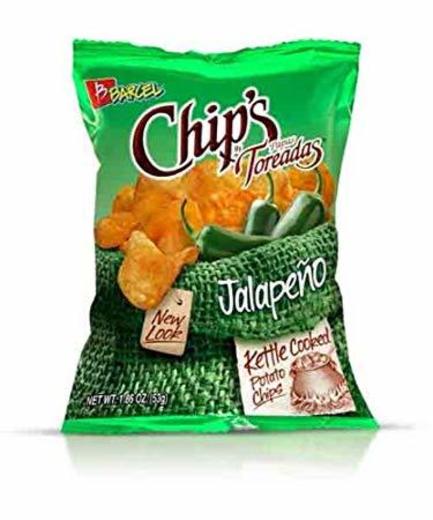 Barcel USA Potato Chips, Jalapeno, 4.1 Ounce - Amazon.com