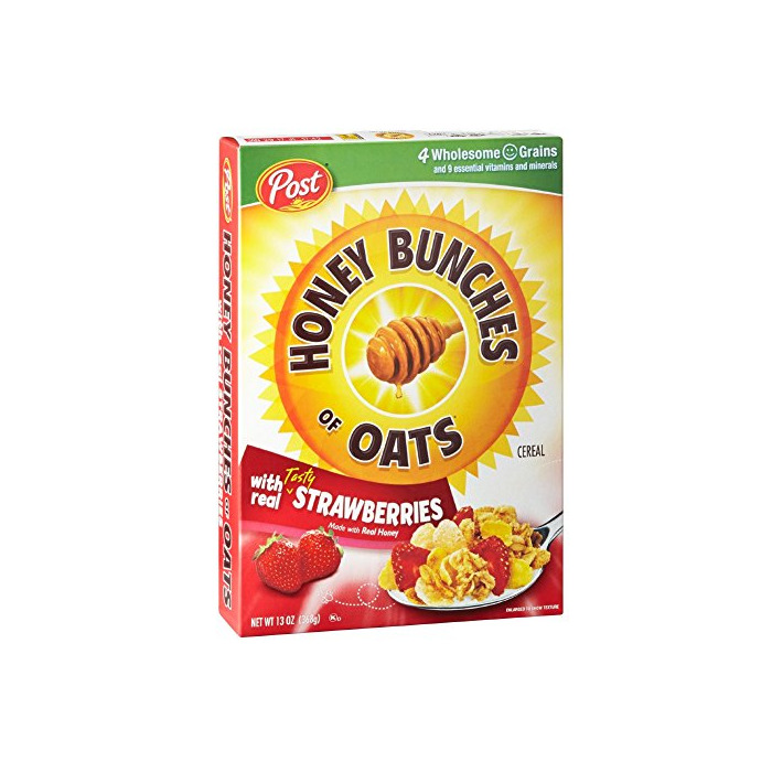 Honey Bunches of Oats with Real Strawberries, 13-Ounce Boxes