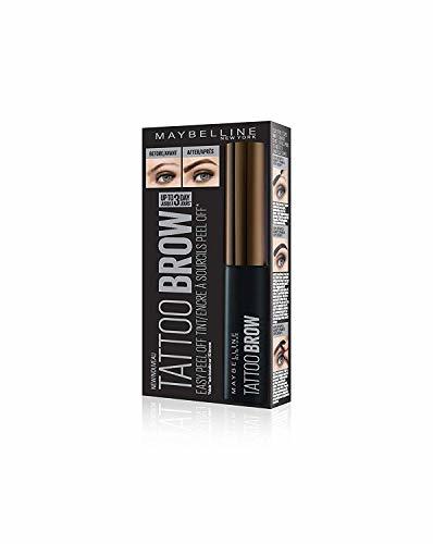 Beauty Maybelline New York Tinte de cejas Morenas Brow Tattoo Gel