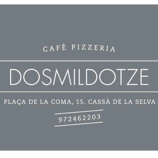 DOSMILDOTZE Cafè-Pizzeria