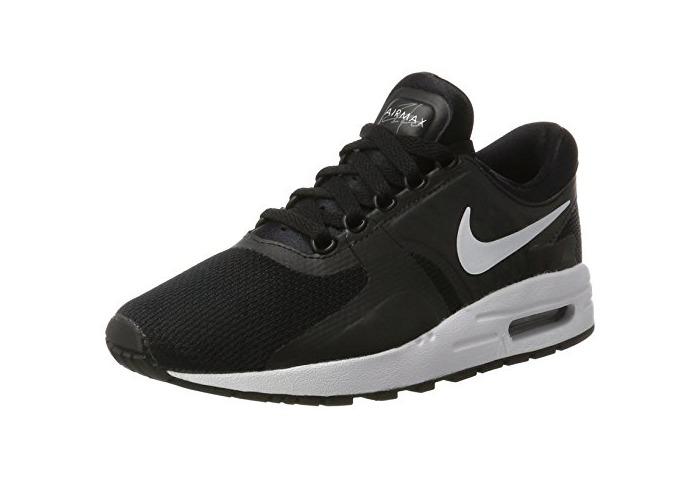 Social Nike Air Max Zero Essential Gs, Zapatillas Unisex Niños, Negro (Black/White-Dark Grey)