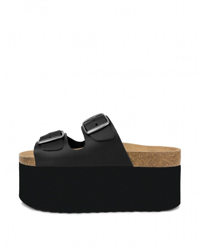 Fashion Sandalia Supreme Black - StepByStore