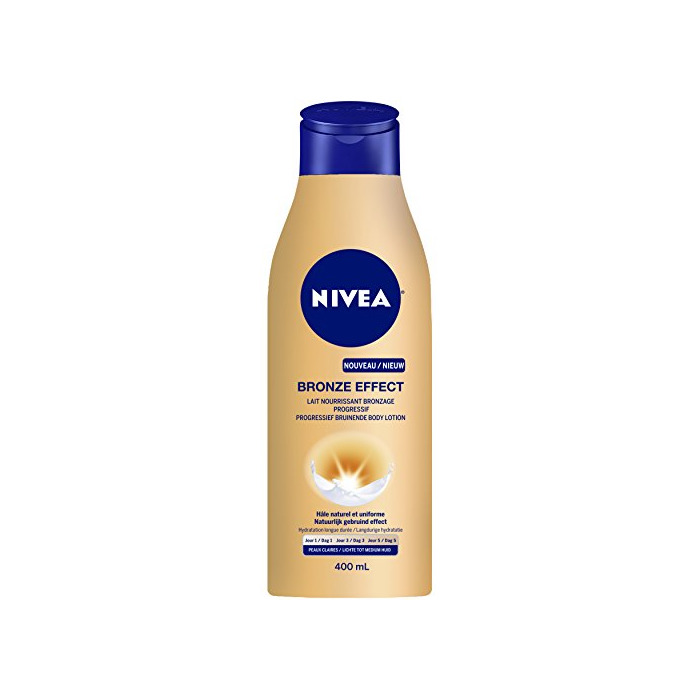 Beauty Leche nutritiva Nivea con efecto bronceado progresivo para pieles claras