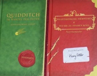 Book 2 x Harry Potter Schulbücher : Phantastische Tierwesen & wo sie zu