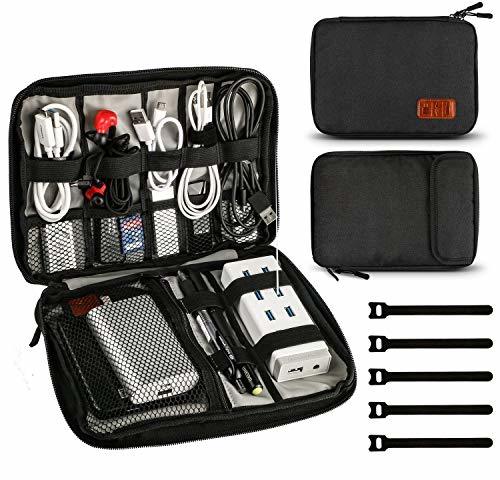 Electrónica Jamber universal bolsa de viaje cable organizador electrónica accesorios bolsa de transporte