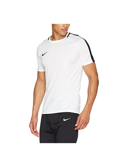 Fitness Nike M Nk Dry Ss Acdmy, Camiseta para Hombre, Blanco