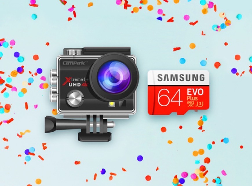 Social Sorteo Cámara Deportiva 4K 20MP