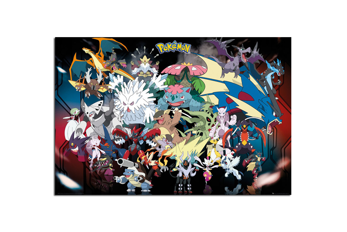 Productos Mega póster Pokemon