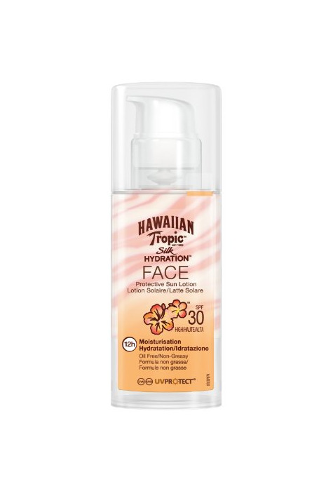 Belleza Hawaiian Tropic Silk Hydration Face Sun Loción SPF 30 Moisturisation