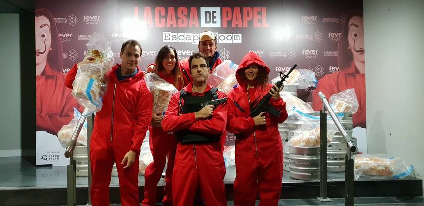 Lugar La Casa de Papel - Escape Room