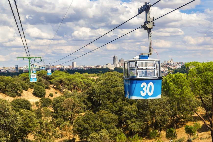 Lugar Teleférico de Madrid - Estación Rosales