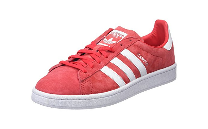 Moda adidas Campus W, Zapatillas de Deporte para Mujer, Rojo