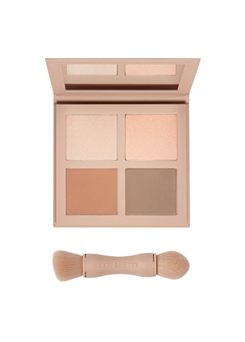 Beauty kkw polvo Contour y resaltar Kit Luz