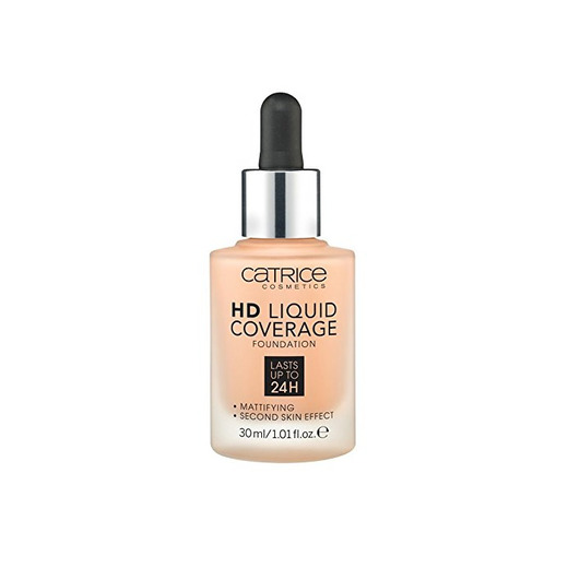 Catrice hd foundation sand beige 030 coverage liquid 30 ml.