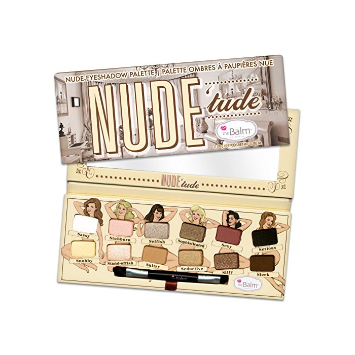 Belleza The Balm Shadow Palette Nude Tude 12 Shades Paleta cieni do powiek