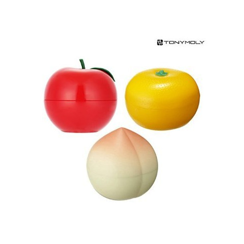 Social [TONYMOLY] frutas crema de manos (3 Set (rojo Apple