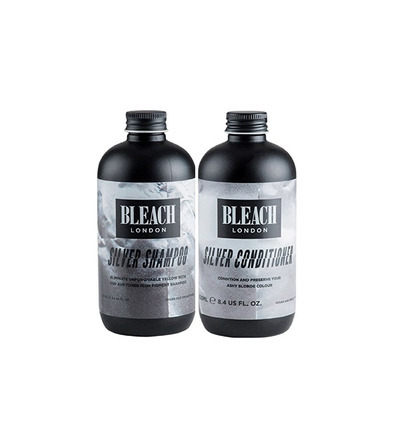 Social (2 unidades) de champú Londres plata x 250 ml & Acondicionador Londres plata x