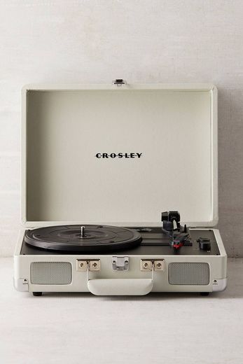 Crosley Cruiser Dove Grey Bluetooth Vinyl Record Player