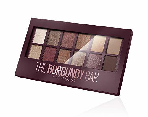 Social Maybelline New York Paleta de Sombras de Ojos The Burgundy Bar