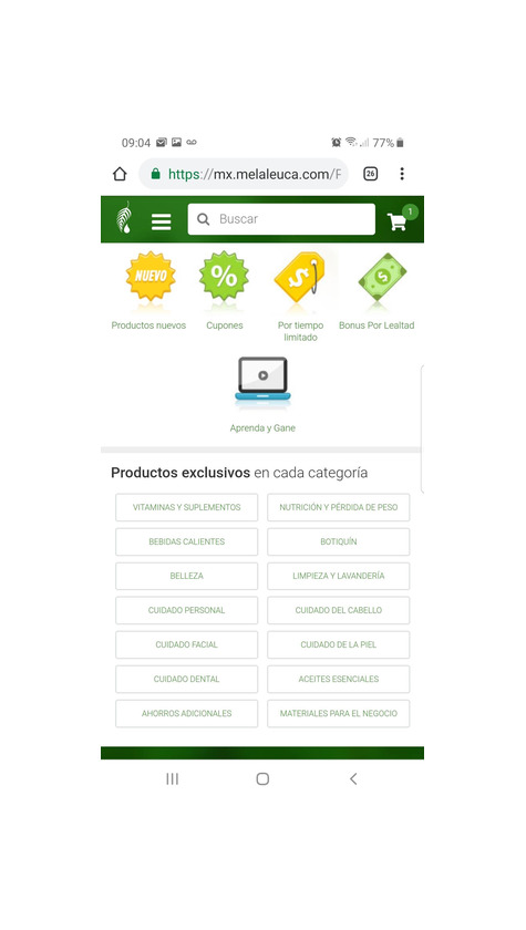 Productos Productos ecológicos y sin toxicos.