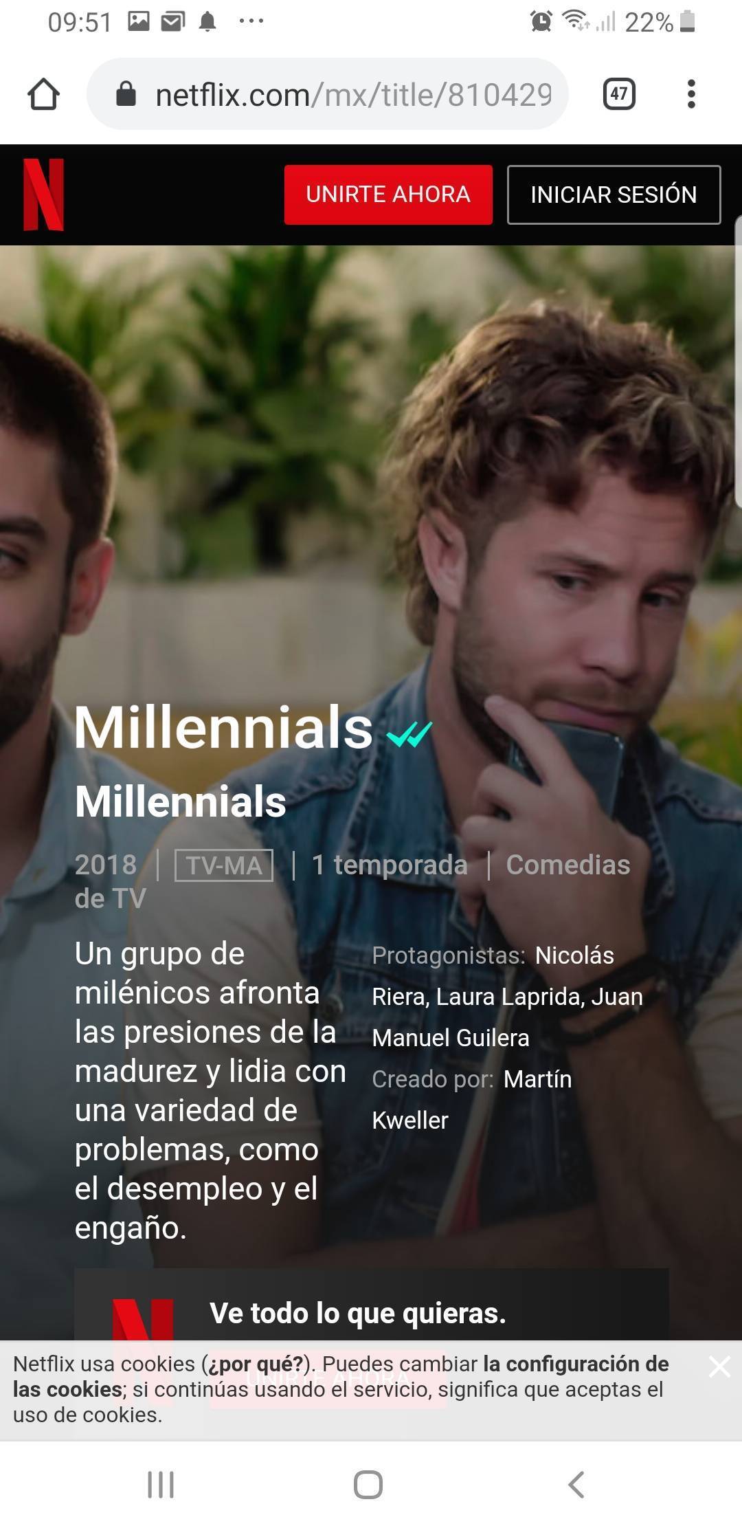 Serie Millennials | Netflix