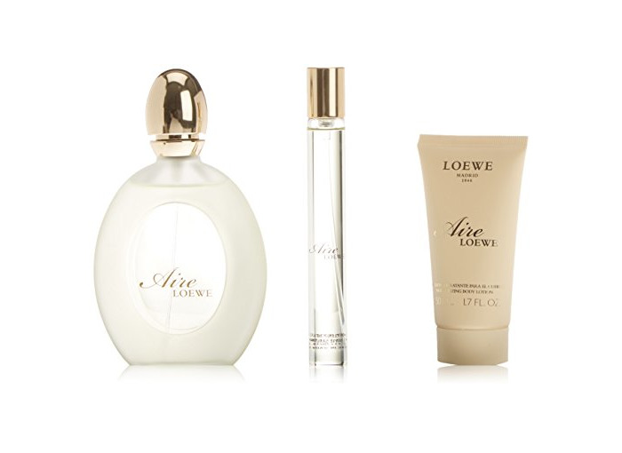 Beauty Aire Loewe - Set con 3 piezas: Eau de Toilette con Vaporizador