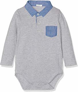 Moda United Colors of Benetton L/s Polo Shirt, Bebé-Niños, Blanco