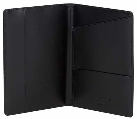 Montblanc Cartera para Pasaporte, Negro