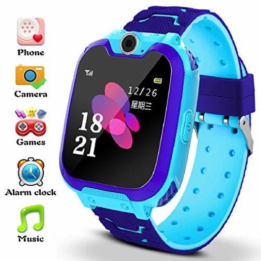 Reloj Inteligente para Niños La Musica y 7 Juegos, Smart Watch Phone,