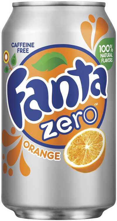 Fashion Fanta Zero, Orange - 12 oz | Coca-Cola Product Facts