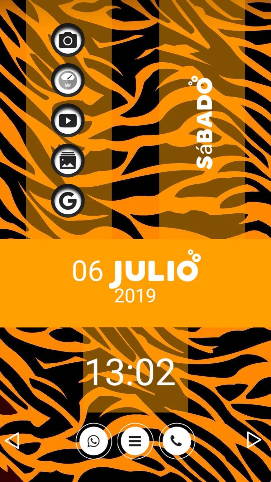 Moda Zebra Orange