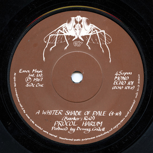 Canción A Whiter Shade of Pale - Original Single Version