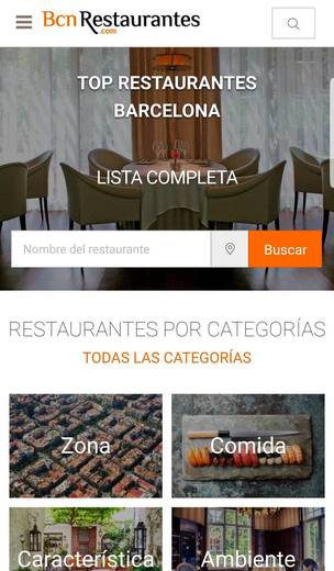 Restaurantes Barcelona - Restaurantes en Barcelona recomendados