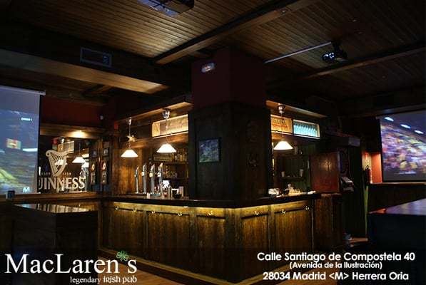 Restaurantes MacLaren's Irish Pub