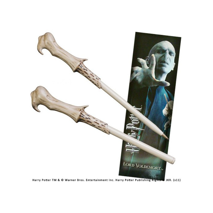 Social Noble Collection Voldemort Wand Pen and Bookmark