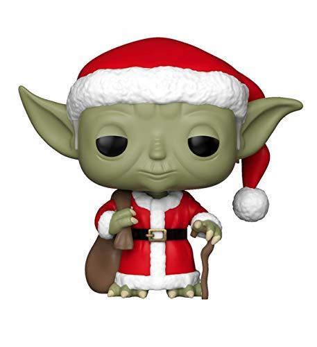 Games Funko – Pop.Color Star Wars Color Holiday Santa Yoda