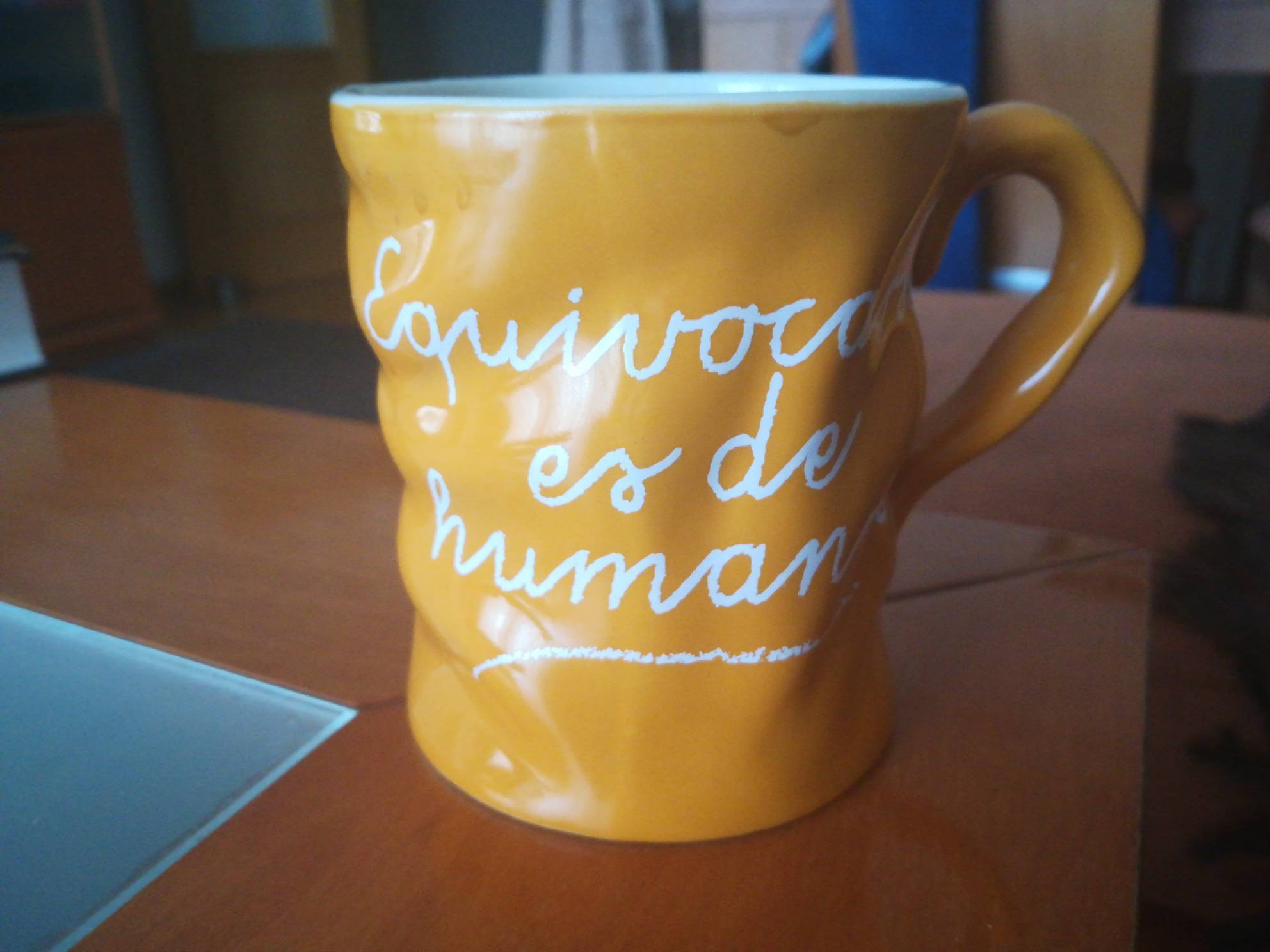 Products Taza equivocarse es de humanos