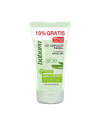 Babaria Aloe Vera - Gel limpiador facial