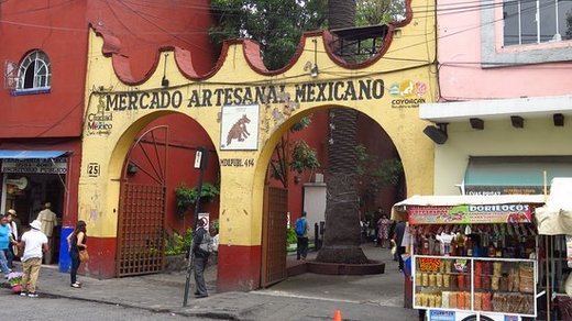 Mercado Artesanal mexicano