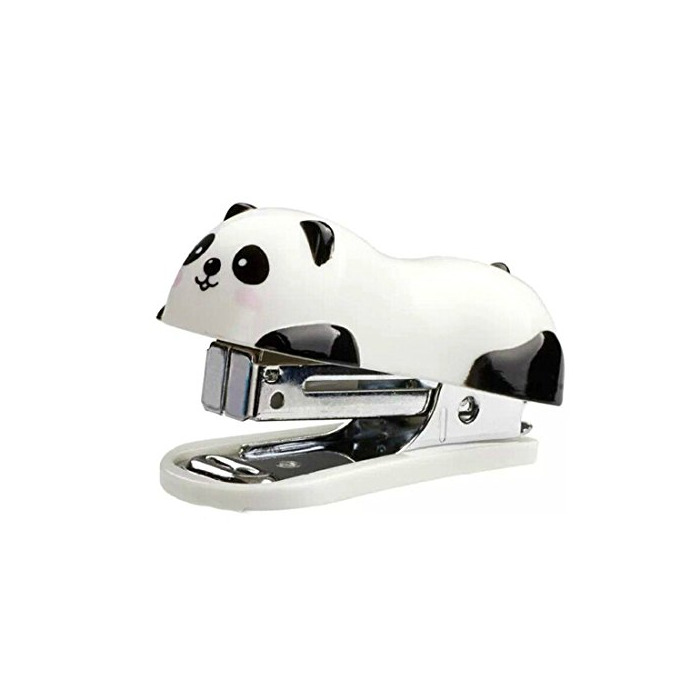 Categoría de hogar Stonges Lindo Panda Mini Grapadora de escritorio y engrapadora de mano Grapadora