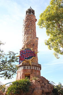 Lugares Island of Adventure Tower