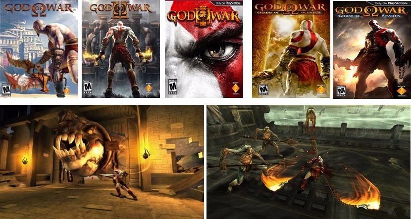 Videojuegos God of war Saga