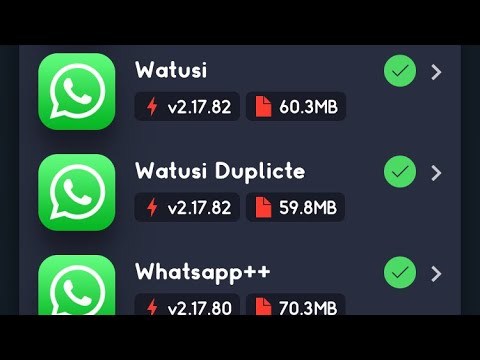 App Watusi for whatsapp- Duplicate